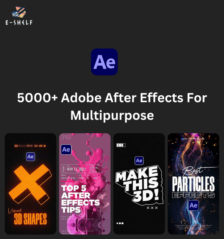 Resell 5000+ Adobe After Effects For Multipurpose