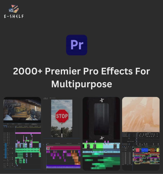 2000+ Premier Pro Effects For Multipurpose